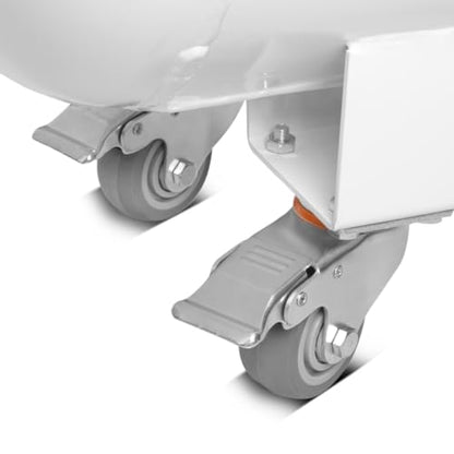 STAHLWERK Kompressor 100 L Tank - ölfrei & leise, 10 bar, Druckluftkompressor mit Brushless-Motoren, 6,5 PS, 4,8 kW, 630 l/min, Silentkompressor, Kolbenkompressor, Flüsterkompressor, ST-1010 Pro