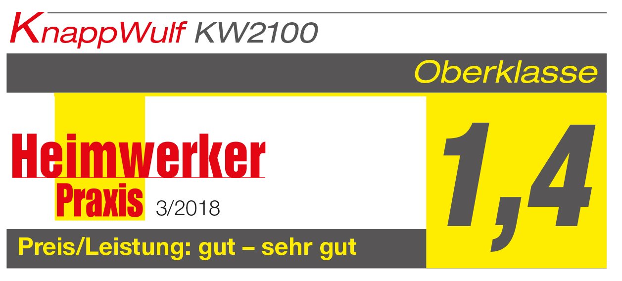 KnappWulf Flüster Kompressor Luftdruckkompressor KW2100 mit 100L Kessel 3 Motoren a 750W
