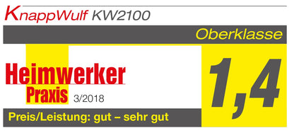 KnappWulf Flüster Kompressor Luftdruckkompressor KW2100 mit 100L Kessel 3 Motoren a 750W